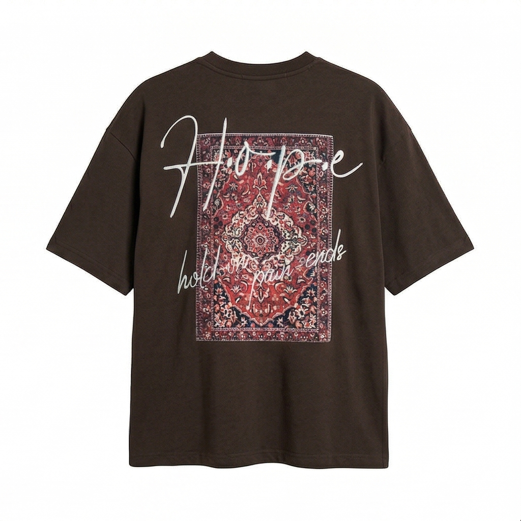 Hope Rug Patch Oversized Tee