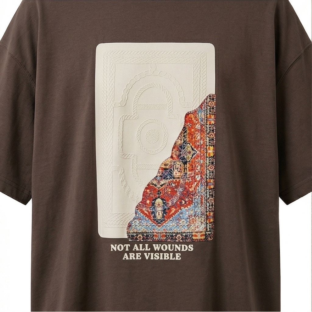 Not All Wounds Visible Oversized Tee