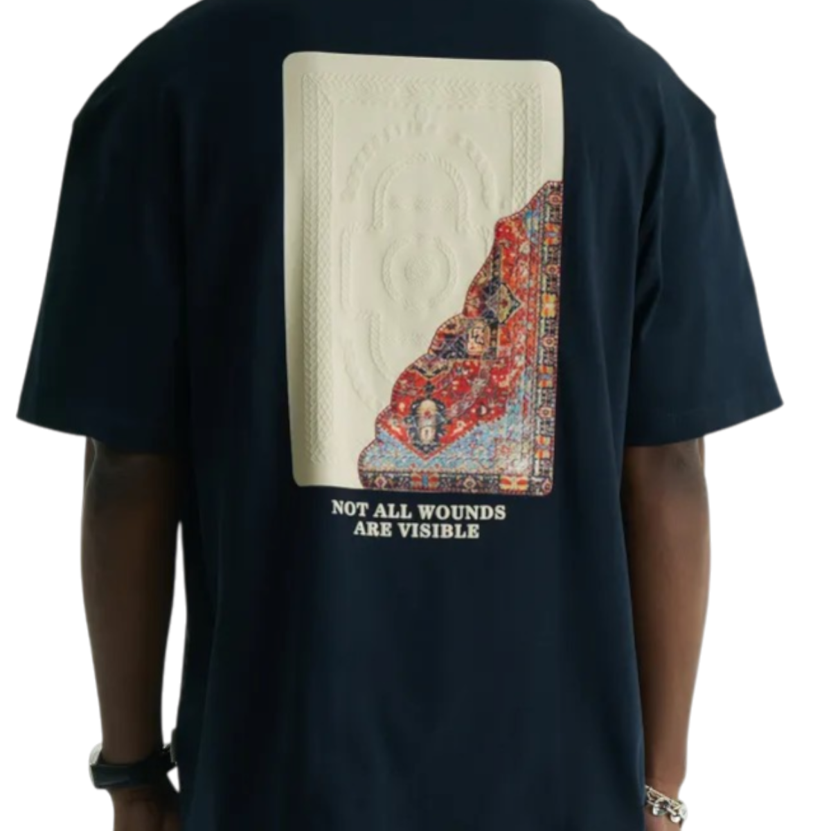 Not All Wounds Visible Oversized Tee