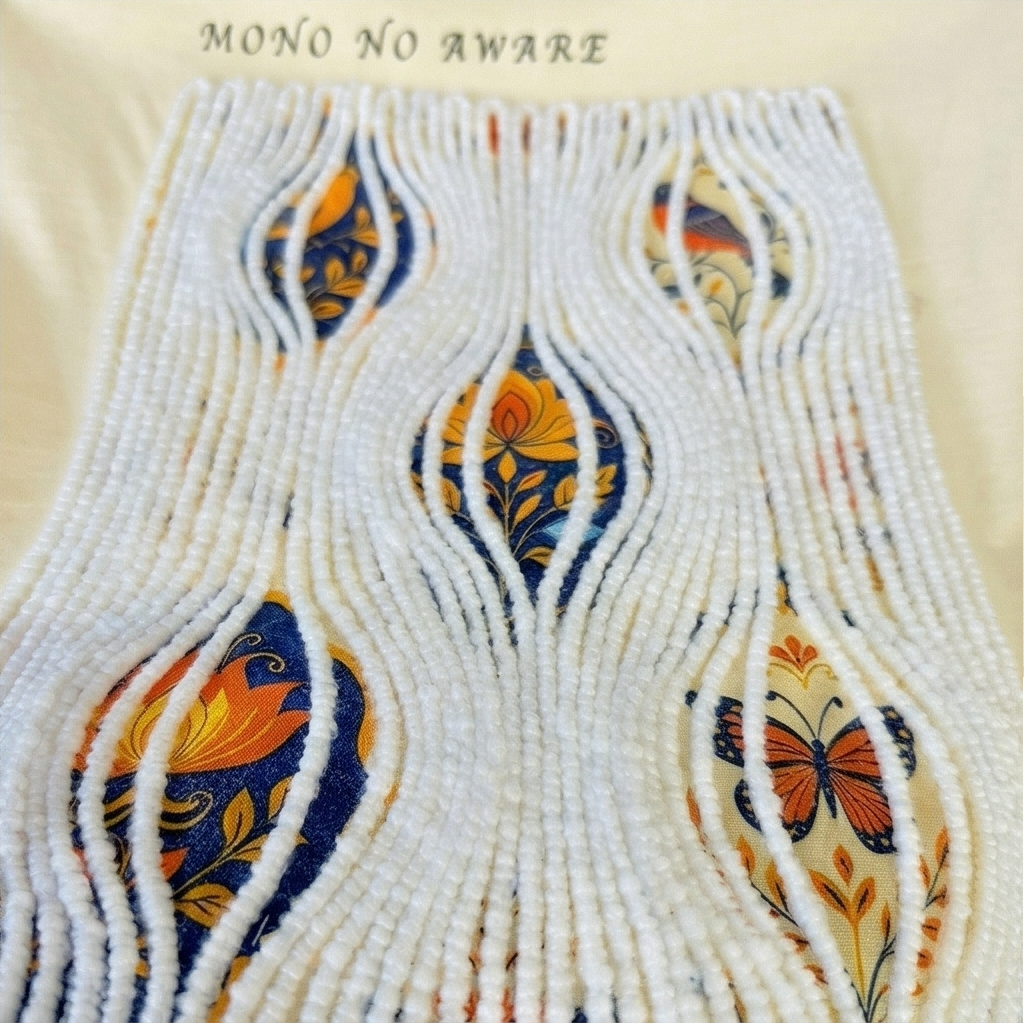 Mono No Aware Oversized Woven Patch T-Shirt