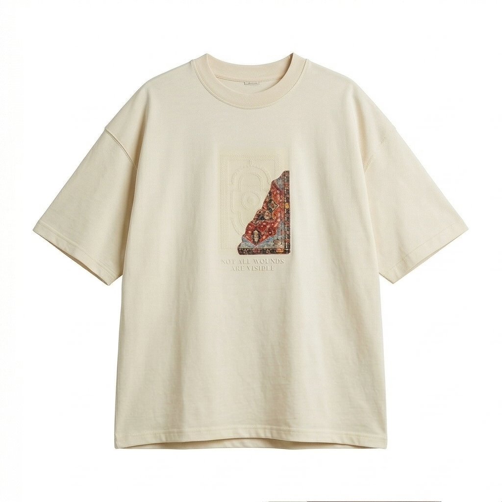 Not All Wounds Visible Oversized Tee