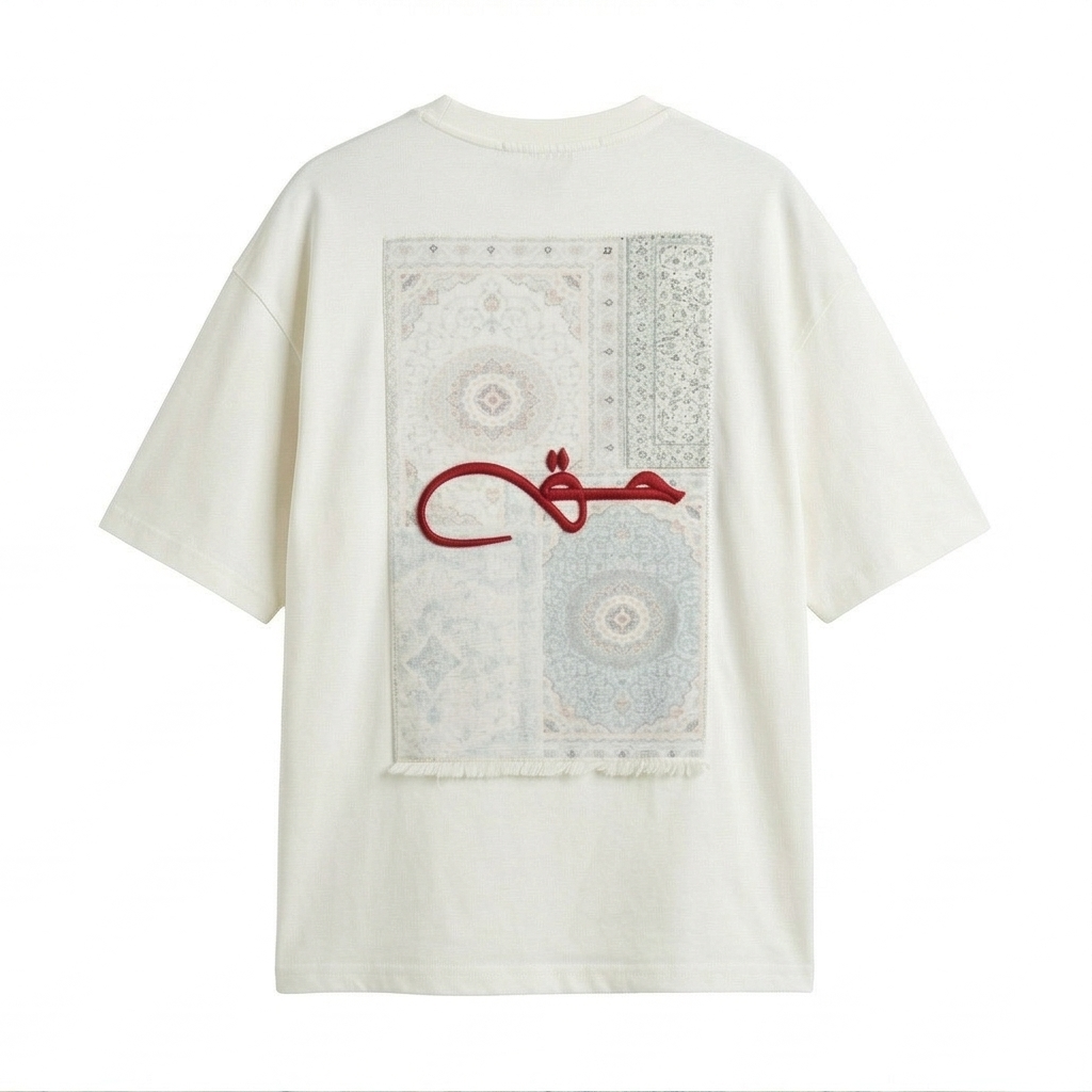 Haq (حق) Rug Patch Oversized Tee