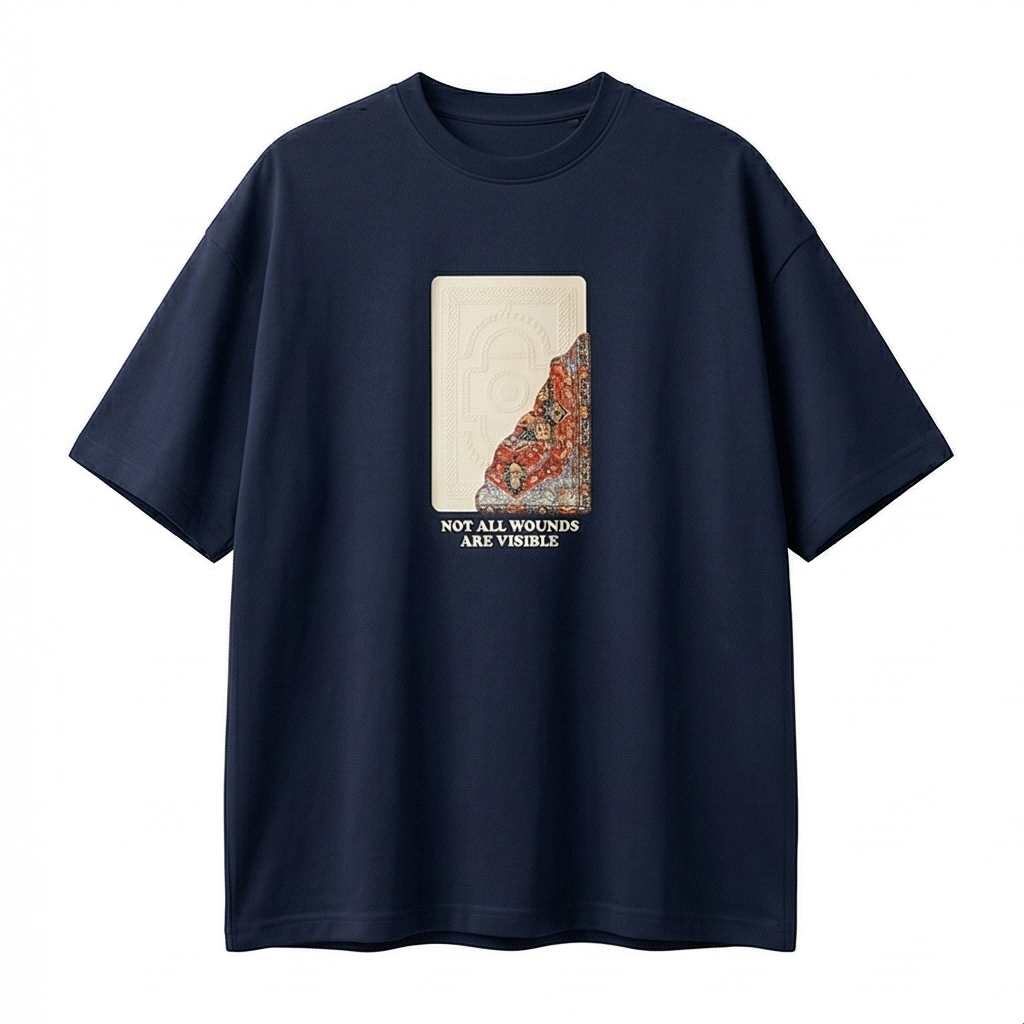 Not All Wounds Visible Oversized Tee