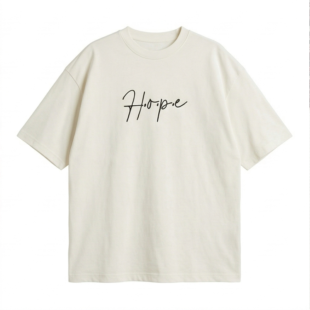 Hope Rug Patch Oversized Tee