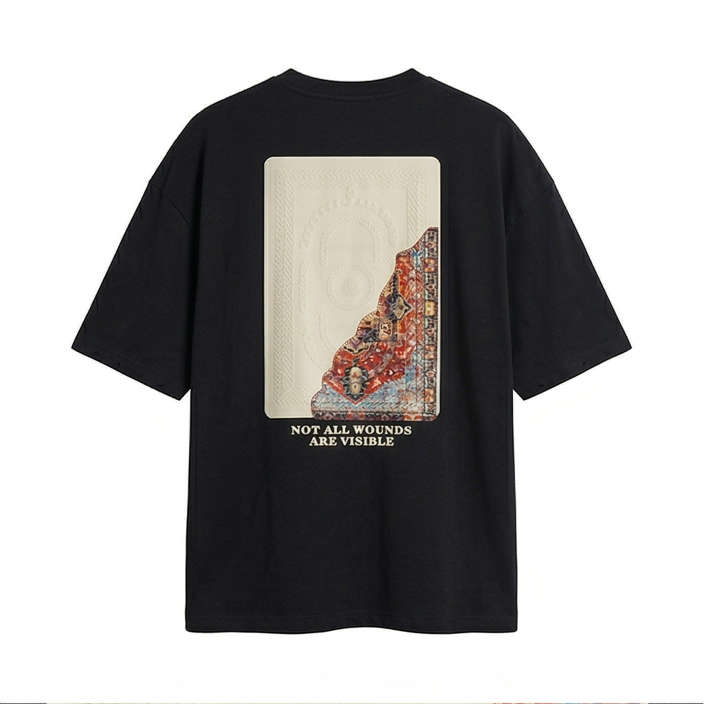 Not All Wounds Visible Oversized Tee