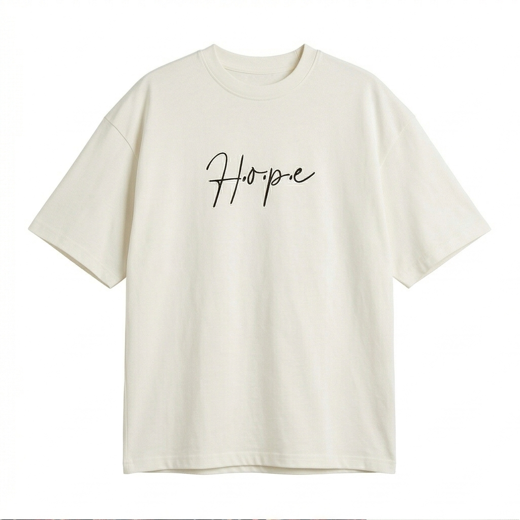Hope Rug Patch Oversized Tee