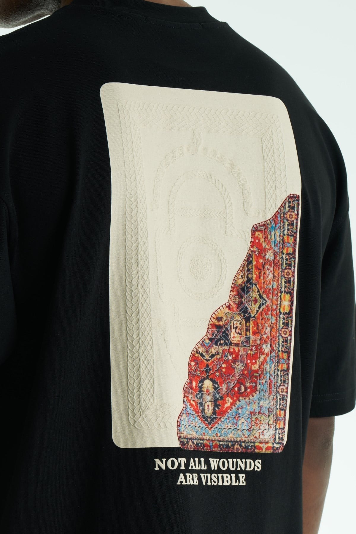 Not All Wounds Visible Oversized Tee
