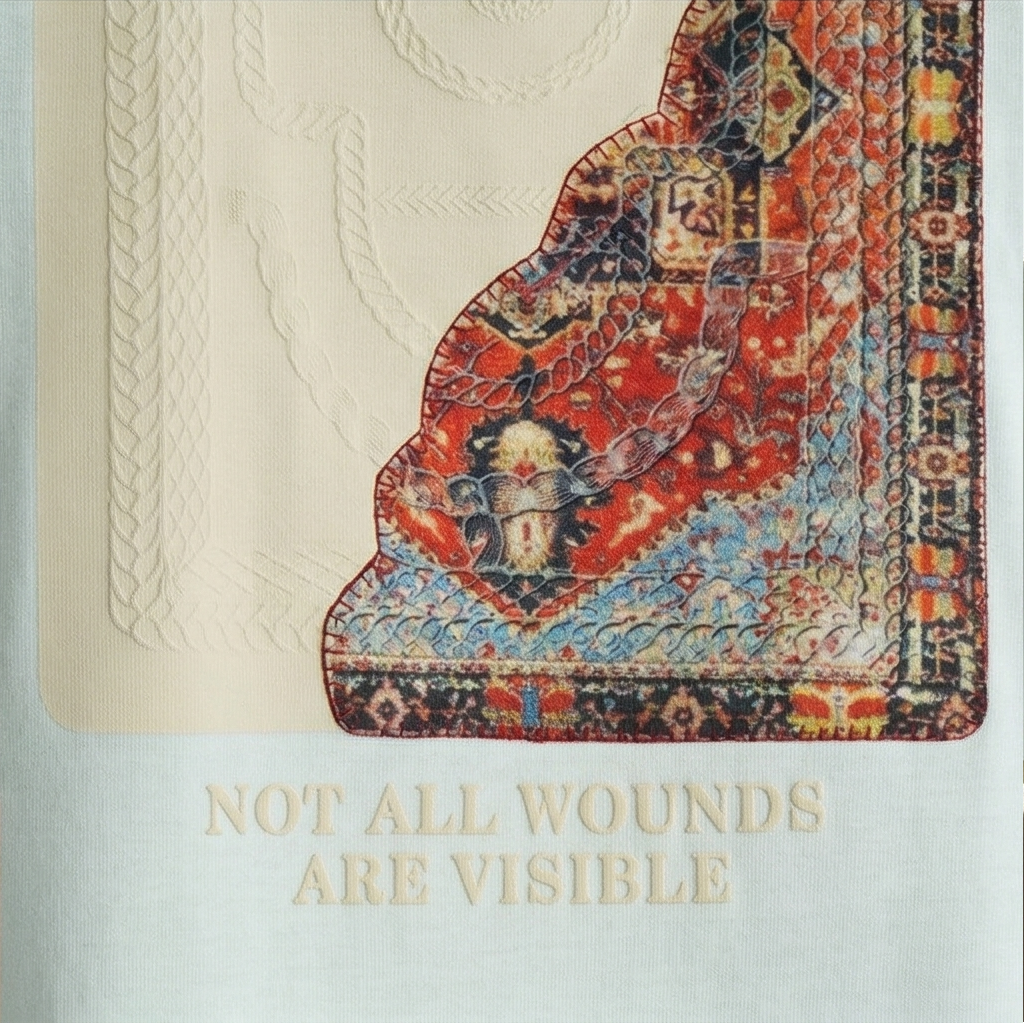 Not All Wounds Visible Oversized Tee