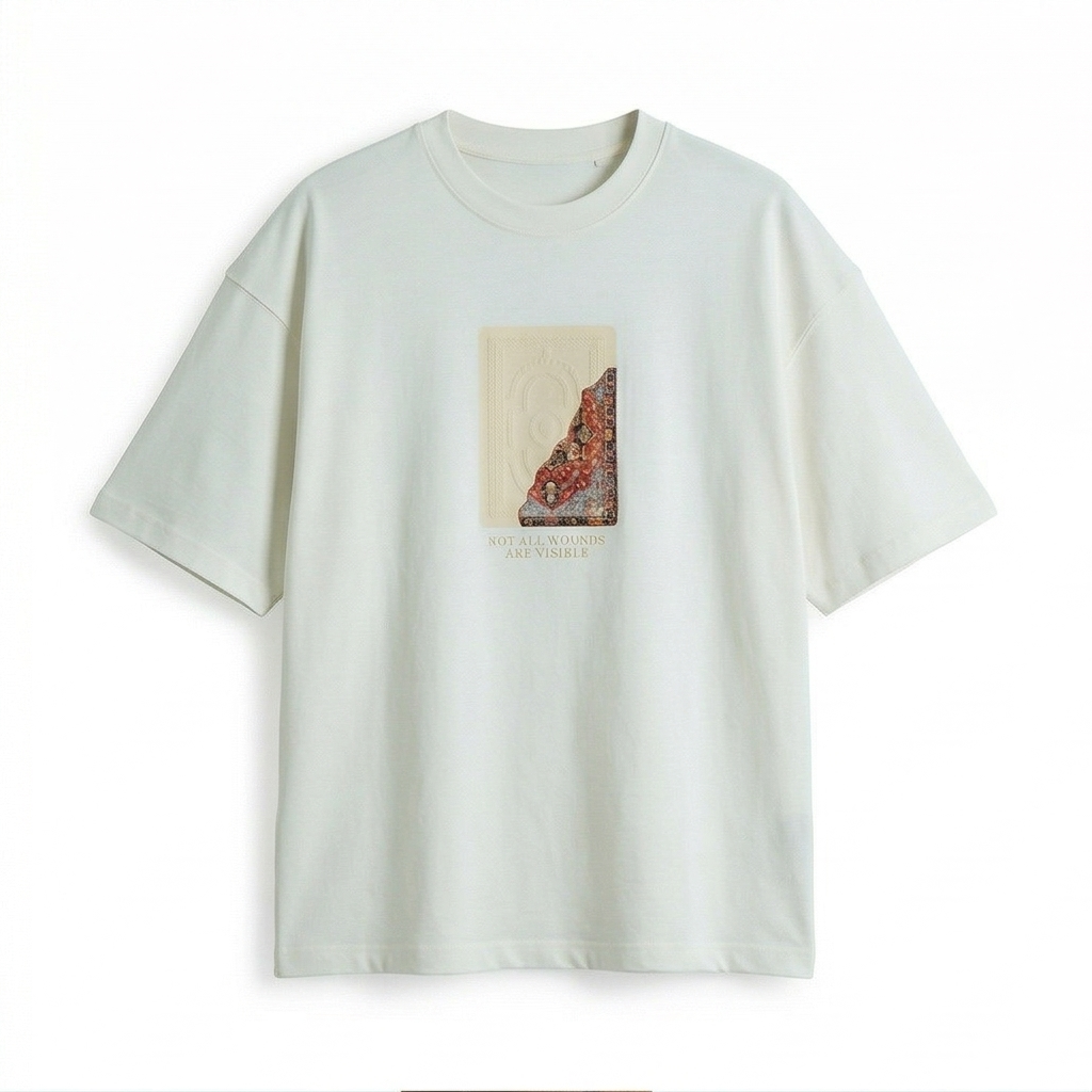 Not All Wounds Visible Oversized Tee