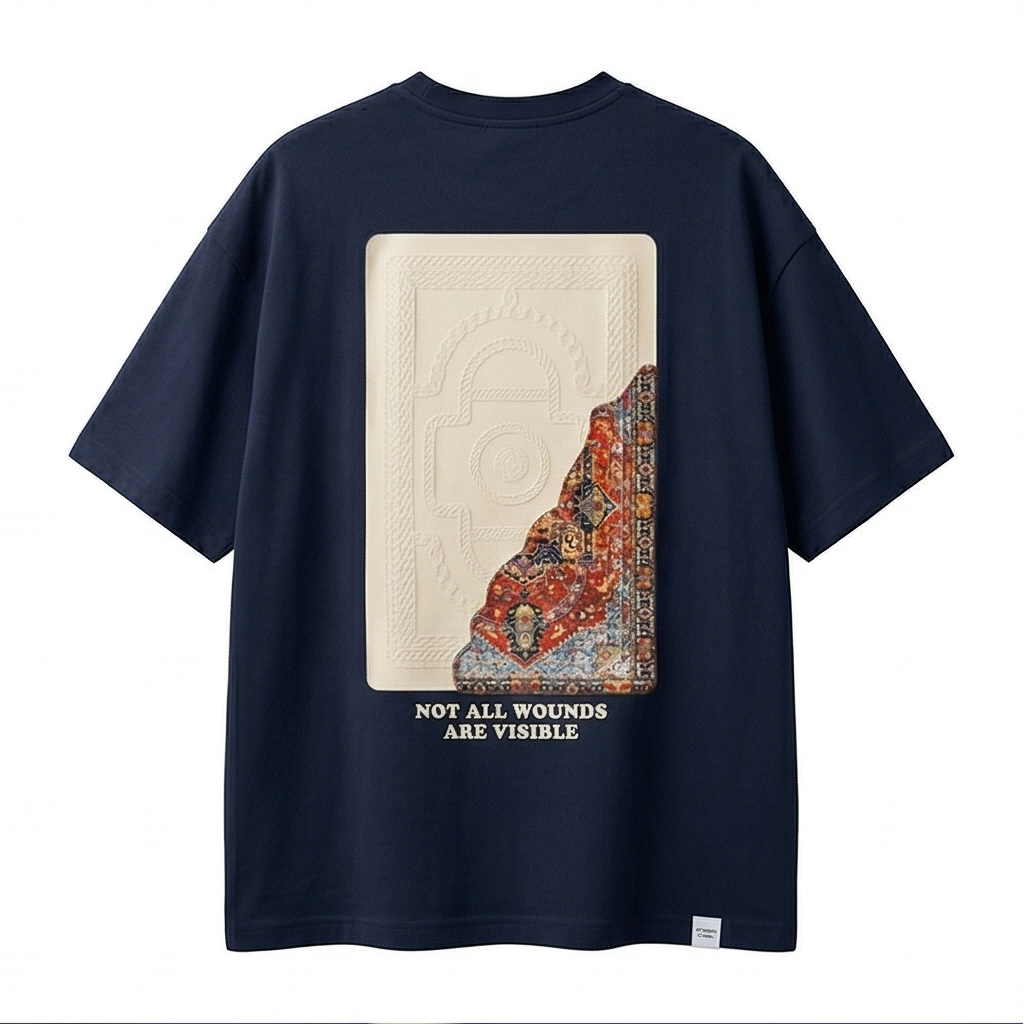 Not All Wounds Visible Oversized Tee