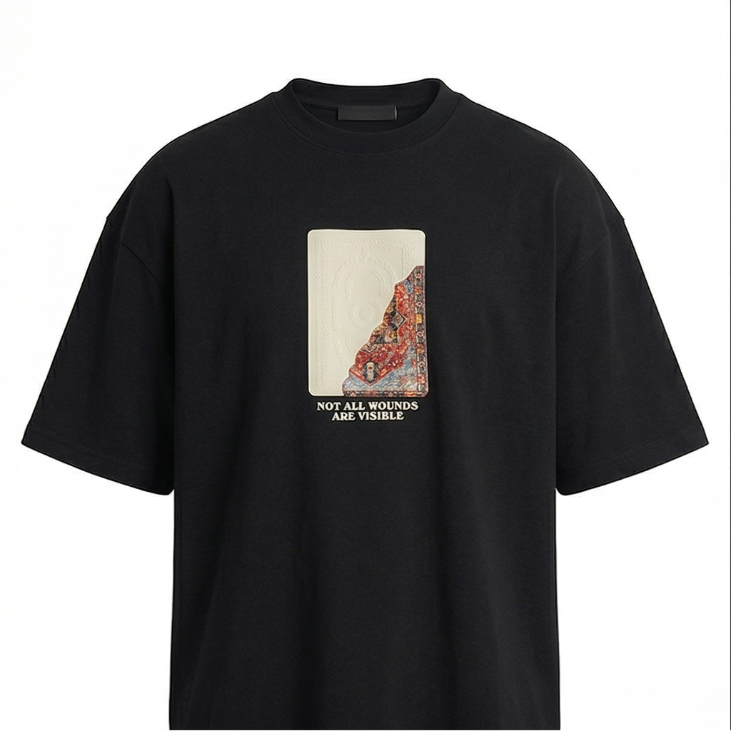 Not All Wounds Visible Oversized Tee