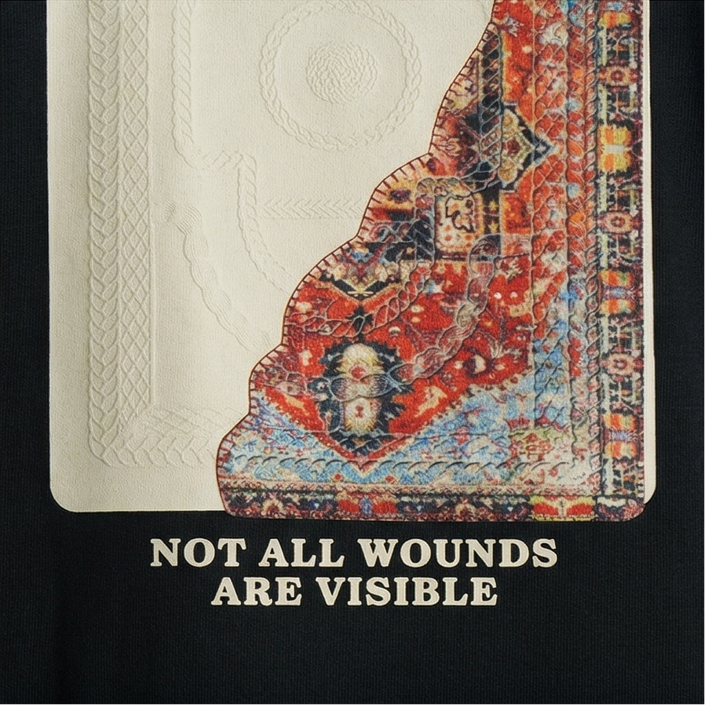 Not All Wounds Visible Oversized Tee