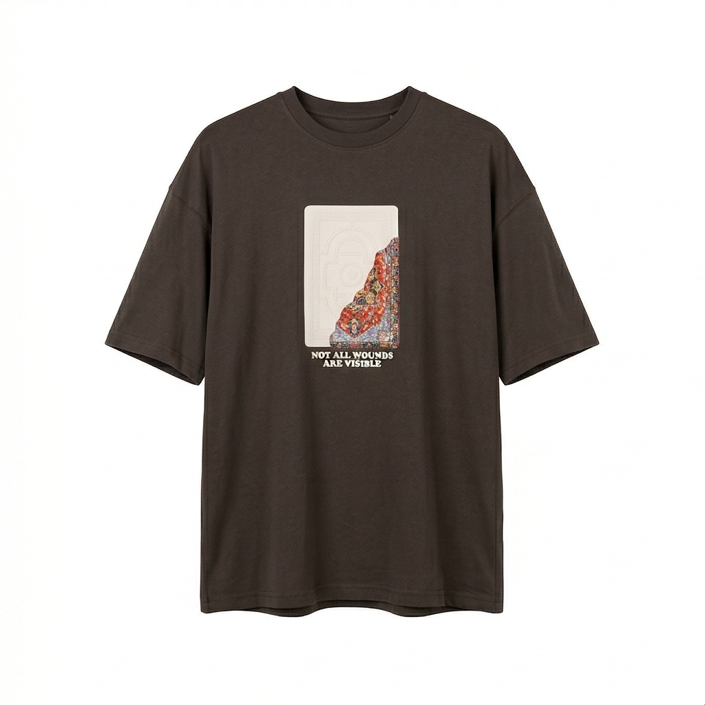Not All Wounds Visible Oversized Tee