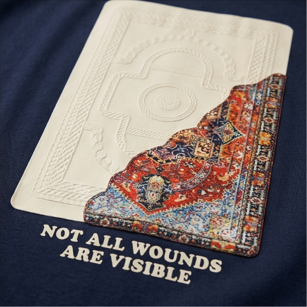 Not All Wounds Visible Oversized Tee