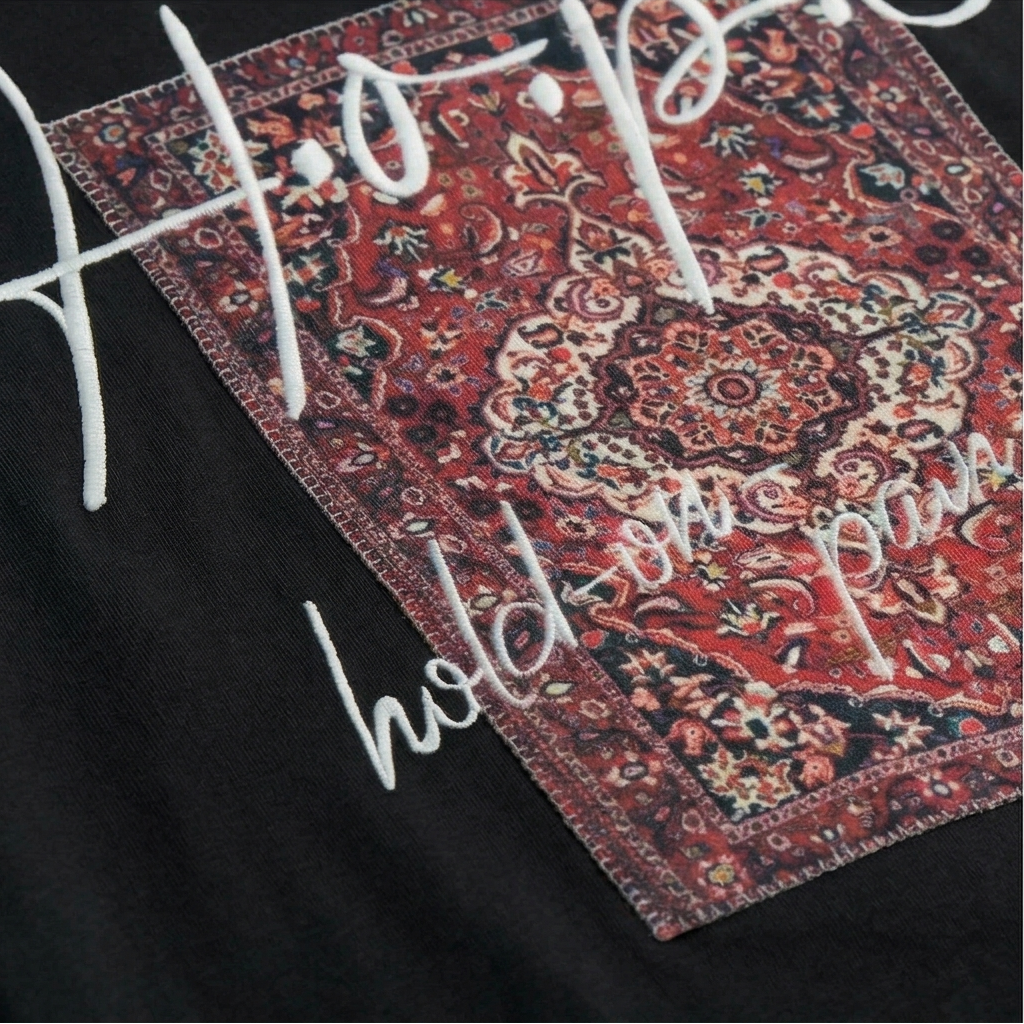 Hope Rug Patch Oversized Tee